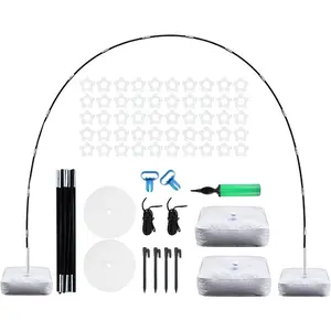 Balloon Arch kit with Base, 9Ft Tall &10Ft Wide Balloon Arch Stand Backdrop Decoration Tool for Wedding Birthday Baby Shower Halloween Christmas
