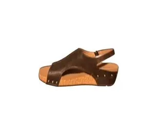 Corkys Volta II Sandal Wedge for Women Soft Summer Footwear with Lower Heel Minimalist Design & Beautiful Embellishments - Nail