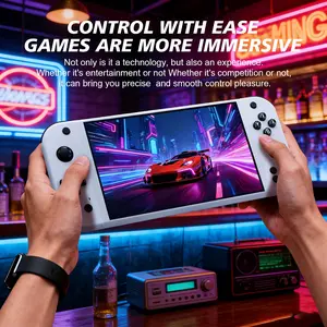 G90 Handheld Game Console with 7.0 Inch HD IPS Screen, Portable Retro Design, USB Charging with Long Battery Life, Perfect Gift for Christmas and Halloween