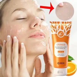 Scented Exfoliating Gel, Face and Body Use, Gentle Fruit Acid Scrub, Deep Cleansing, Softening Skin, 1 Piece