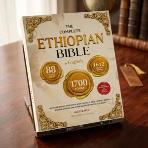 Complete Ethiopian Bible in English Illustrated Edition | Features Book of Enoch, Jubilees, Apocrypha & Orthodox Biblical Writings