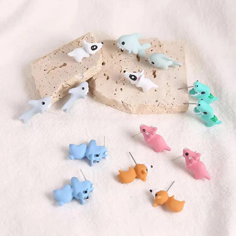 1pcs Animal Mini Bite Earrings
