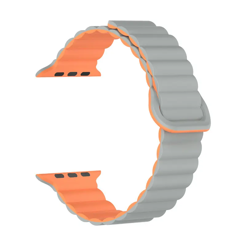 Stone lotus blue with orange