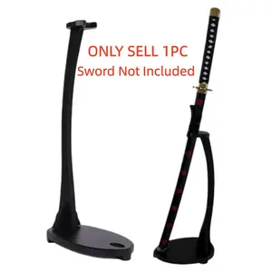 Vertical Sword Shelf Support Sabre Display Stand Japanese Katana Rack Sword Holder Sabre Schwert Bracket Home Organizer Decor Decoration Stand