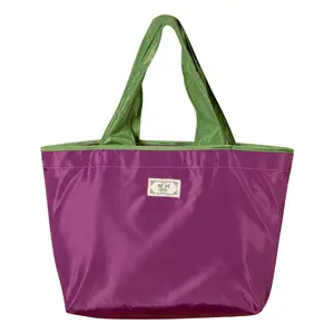 Eco-Friendly Drawstring Shoulder Bag, Foldable Handheld Shopping Bag, Waterproof Grocery Bag, Reusable Supermarket Bag