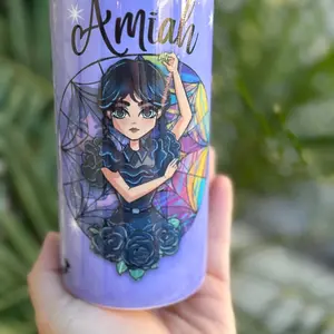 Wednesday Addams 12oz tumbler