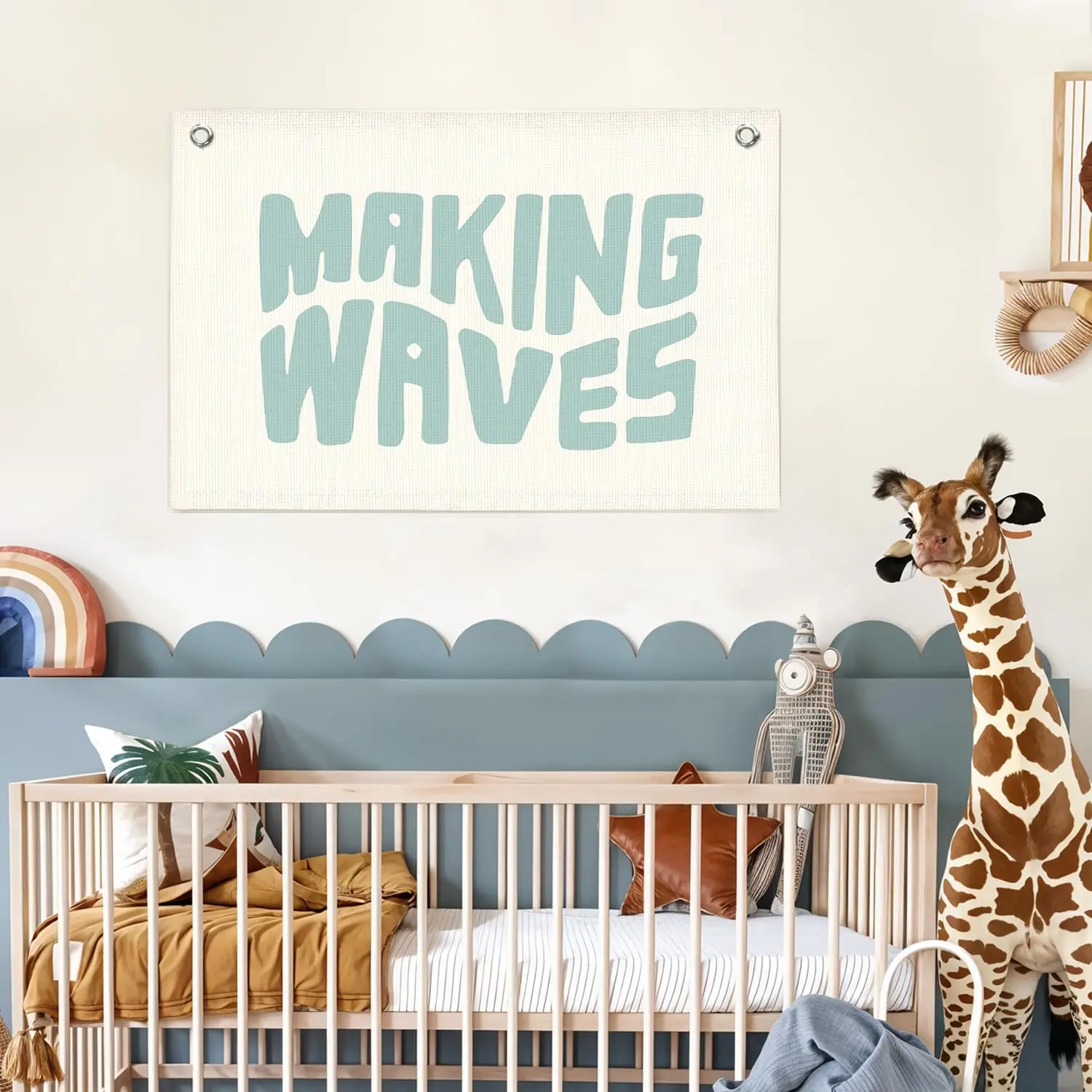 Coastal Room Decor Making Waves Canvas Banner Beach Kids Room Decor Surf Nursery Decor Wall Hanging Banner Flag 30x20 Inch Coastal Room Decor Making Waves Canvas Banner Beach Kids Room Decor Surf Nursery Decor Wall Hanging Banner Flag 30x20 Inch