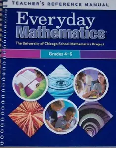 USED Book - Everyday Mathematics Teacher's Reference Manual Grades 4-6 (UCSMP/University of Chicago School Mathematics Project) by Max Bell (Unknown) - english