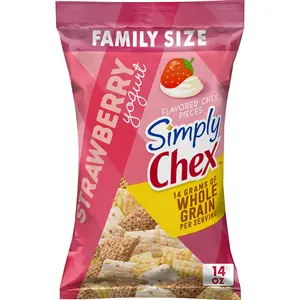 Simply Chex, Strawberry Yogurt Snack Mix, 14 oz Bag