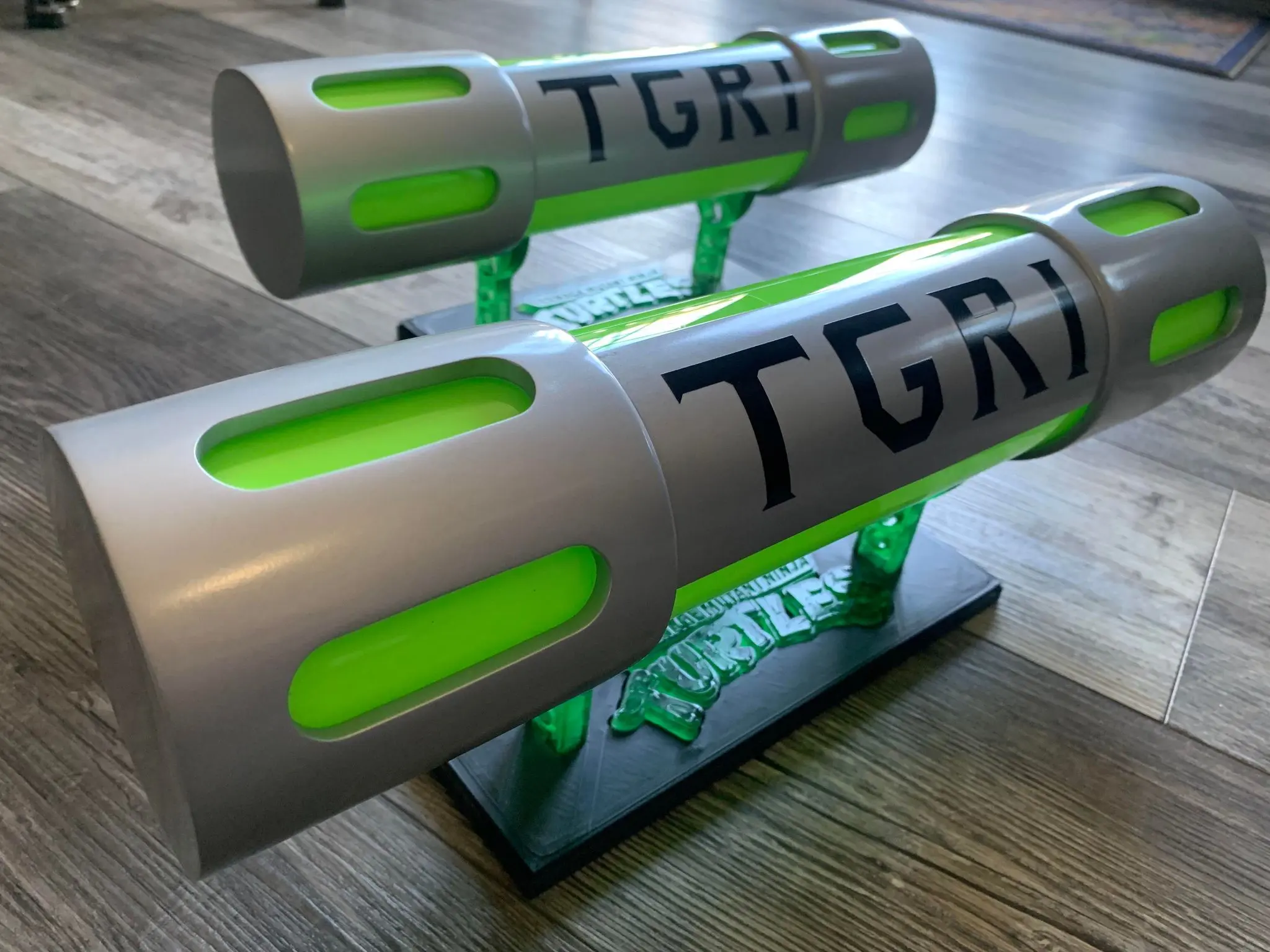 TMNT Ooze mutagen canister Teenage Mutant Ninja Turtles Replica