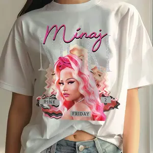 MINAJ PINK FRIDAY 2  WORLD TOUR 2024 T-SHIRT TEE