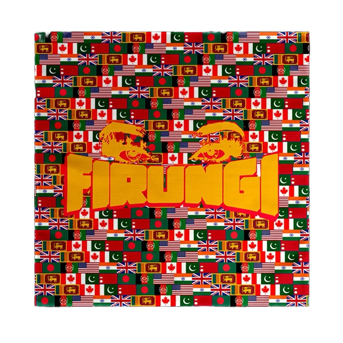 FIRUNGI SILK SCARF - SOUTH ASIAN DIASPORA FLAGS