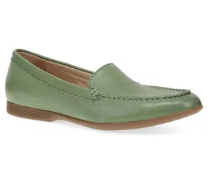 Dansko Lorri Jade Waxy Milled Leather Loafer Dansko Lorri Jade Waxy Milled Leather Loafer