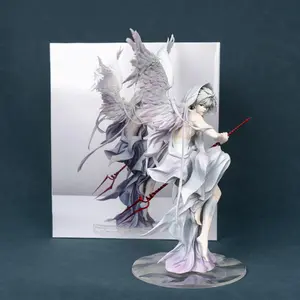 Anime Figure Angel Kaworu Nagisa Wings GK Statue 17th Apostle Longinus Spear Action Figure Collectible Model Toy Decor for Otaku Fans Gift