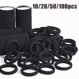 Elastic Hair Ties, Durable Stretchy Hair Bands for Ponytails, Buns, Braids, Non-Slip Daily Use, Sports Accessories, Simple Design
