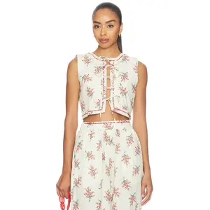 Agua Bendita Madison Cherish Top in Multicolor