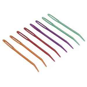 8PCS Weaving  Tapestry Needle Bent Needles for Crochet Large Eye Darning Needles for Knitting Croche