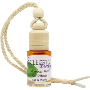 Moroccan Mint Scented Car Diffuser, Air Freshener, Aromatherapy Diffuser, Premium Grade Fragrance Oil