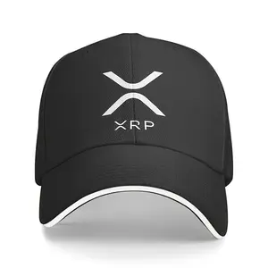 Ripple XRP Logo Baseball Cap for Men and Women, Lightweight and Breathable Polyester with an Adjustable Strap for All-Seasons Sun Protection