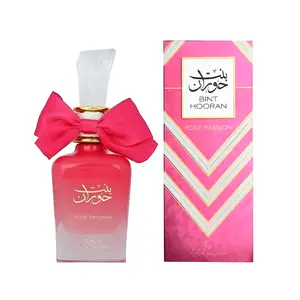 Ard Al Zaafaran Bint Hooran Rose Passion for Women Eau de Parfum Spray, 3.4 Ounce