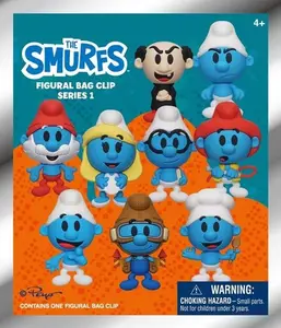 Smurfs 3D Foam Bag Clip - Series 1  [COLLECTIBLES] Collectible