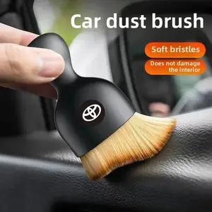 Car accessories car interior cleaning soft brush tool, dust remover  For Toyota C-hr Prado Rav4 Yaris Hilux Prius Avensis
