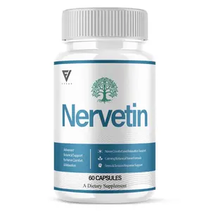 Nervetin Nootropic Suppleement, Nervetin Maximum Strength (60 Capsules)