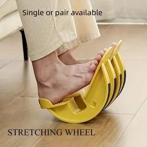 Professional Stretching Wheel Leg Trainer, Manual Resistance, Non-Electric, Durable Plastic, Ideal for Home Fitness & Rehabilitation, Home Exercise Equipment