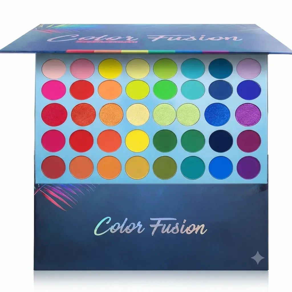 Eyeshadow Palette, Matte Metallic Shimmer | Ultra Pigmented Colors, Professional Makeup, Matte Metallic Shimmer Finish, Bright Vibrant Shades, Cruelty-Free Formula