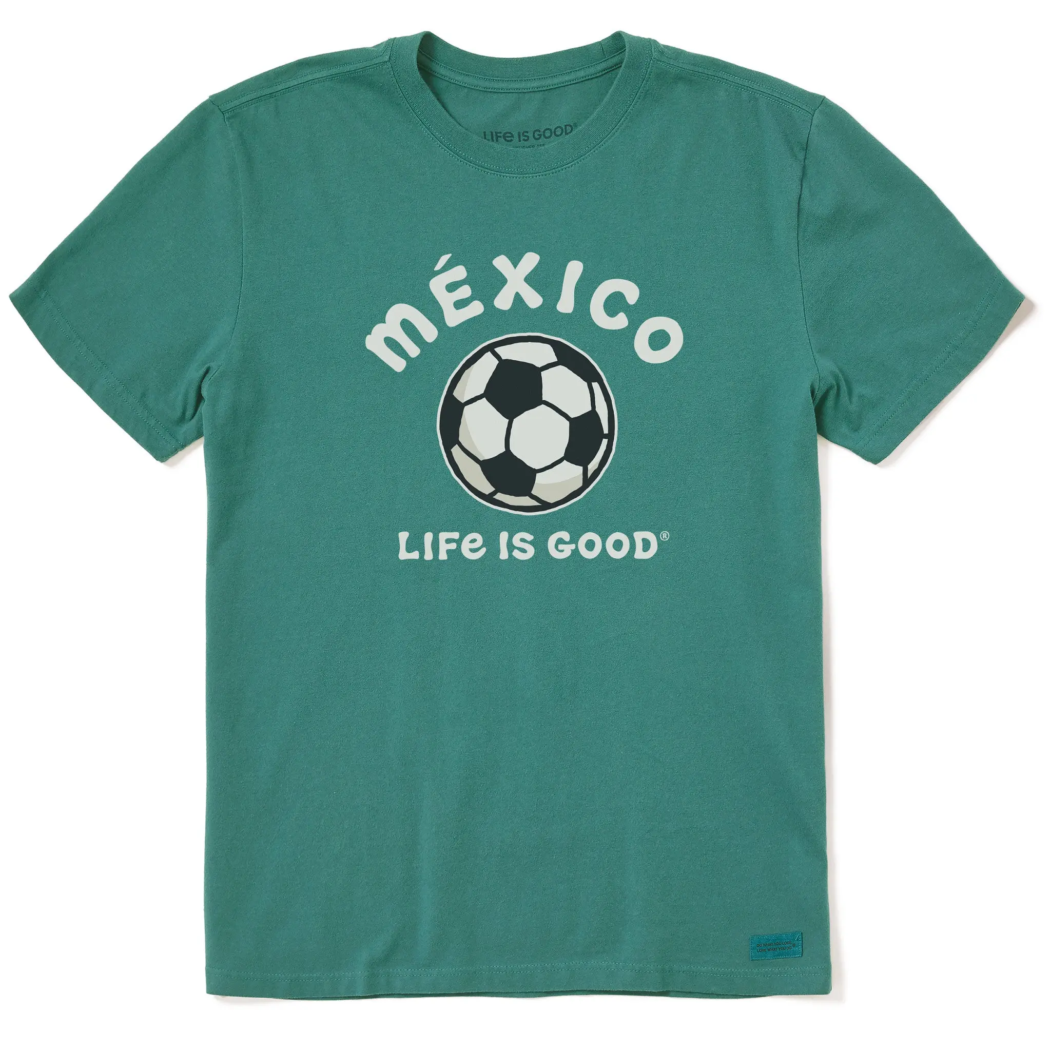 Men's Mexico Life is Good Short Sleeve Crusher Tee