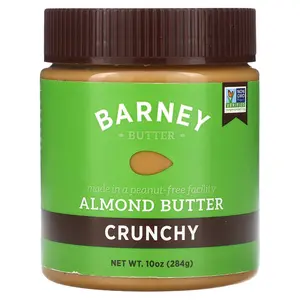 Barney Butter Almond Butter, Crunchy, 10 oz (284 g)