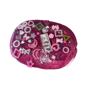 AirPod Max Covers - Clear Design with Decorative Elements, Includes Multiple Designs Featuring Silver Accents