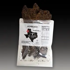 Big Country Beef Jerky Peppered Flavored Beef Jerky