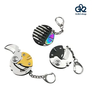 Portable Multi-Tool Keychain, Mini Screwdriver Set & Package Opener, Compact Outdoor Camping Utility Tool
