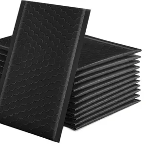 Single Black Poly Bubble Mailer