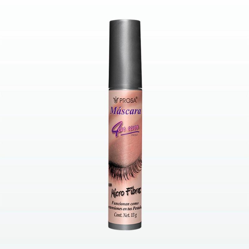 Prosa Viral 5 Pack - 4 in 1 Mascara Collection - Professional Silicone Brush for Natural Lash Definition & Longer Length - Makeup - Made in Mexico Waterproof