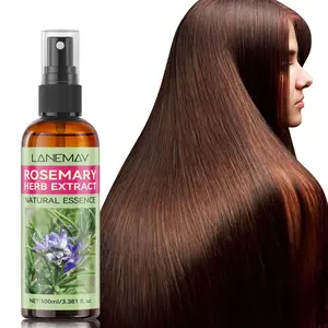 100ml Rosemary Hair Oil Spray - Triple Herb Extract - Refreshing, Lightweight & Non-Greasy - Nourishes Hair Roots & Smooths Frizz - Suitable for Daily Use