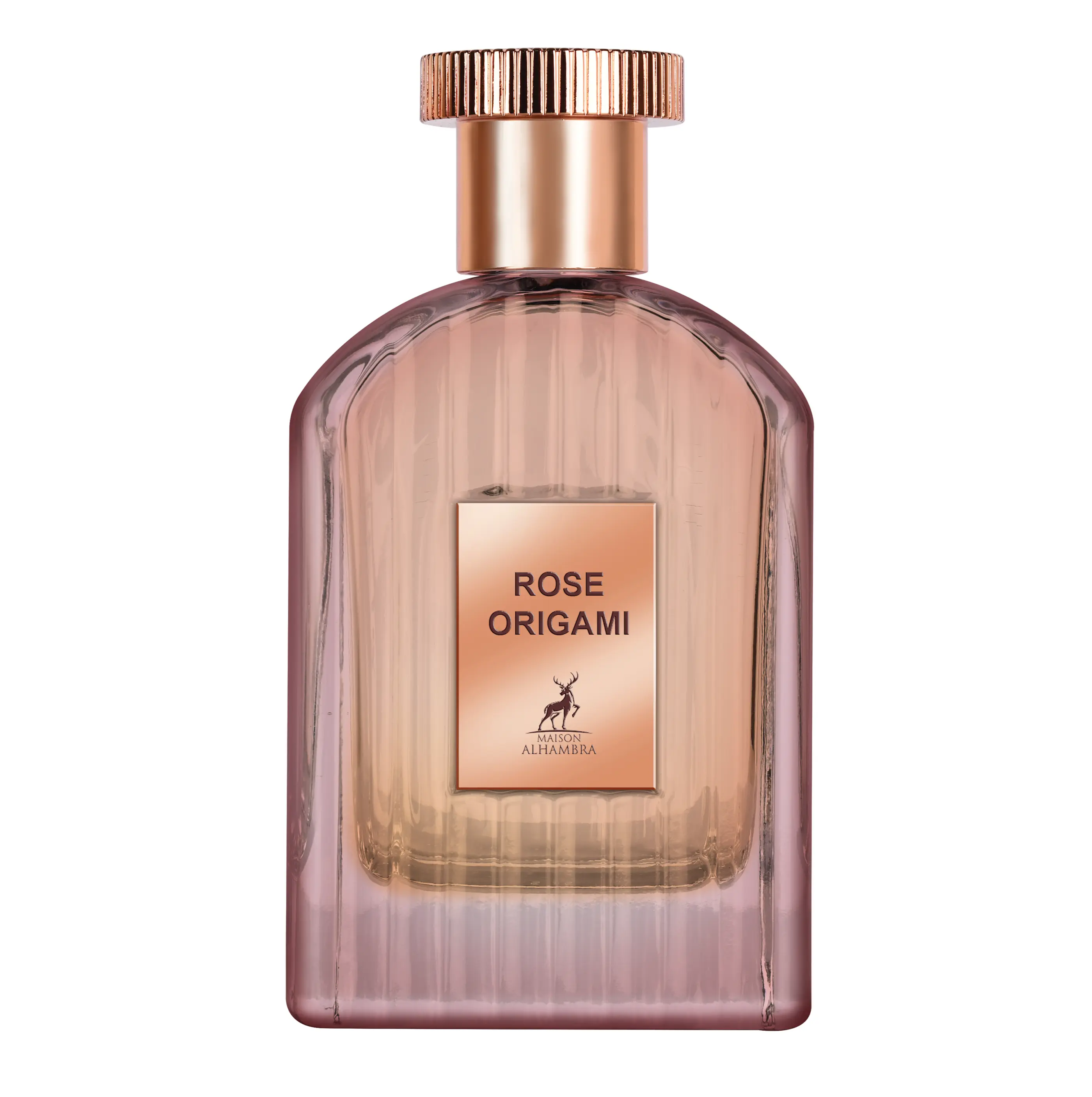 Maison Alhambra Rose Origami for Unisex Eau de Parfum Spray, 3.4 Ounce