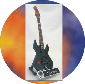 LITA FORD  Miniature Guitar BC RICH  with Guitar Pick