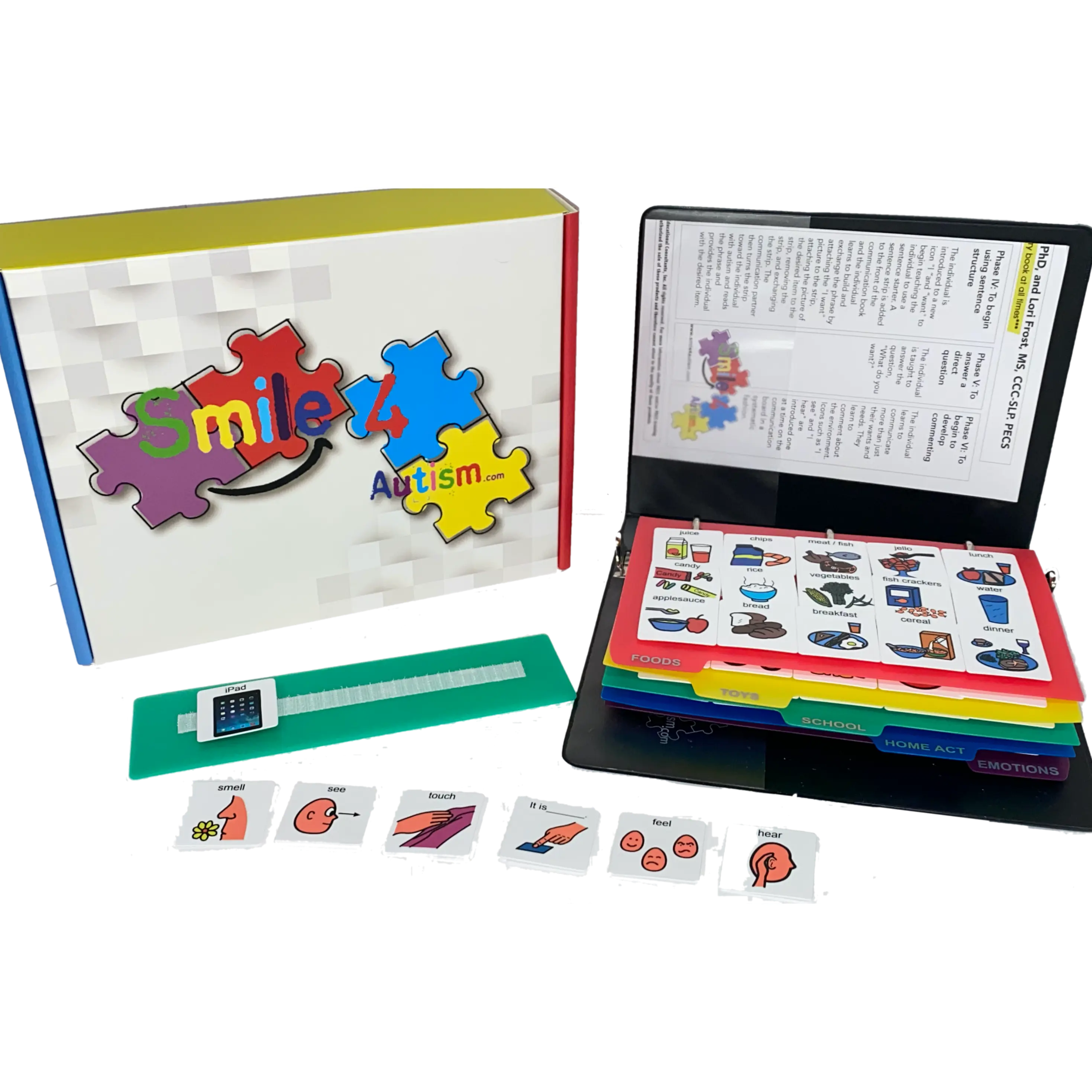 Laminate Cartoon Visual Communication Book