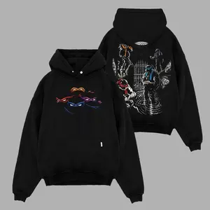 Teenage Mutant Ninja Turtles Print Washed Cotton Hoodie, Vintage Graphic Hoodie Washed For Fans  Movie Monster, Design Top Cotton Streetwear Hoodie Clothes Menswear Womenswear, Hoodie Unisex Hot 202 Cotton Graphic Tees Trending