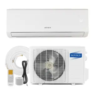[ Father's Day Gift ]9,000/12000/18000/24000 BTU Mini Split AC/Heating System with Inverter, 19SEER 115V Energy Saving Ductless Split-System Air Conditioner with Pre-Charged Condenser, Heat Pump, Remote Control & Installation Kit