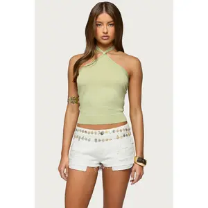 Paradiso Knit Halter Top