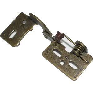 1/2" Overlay Self Closing  Hinge for 5/8"+ Thick Doors