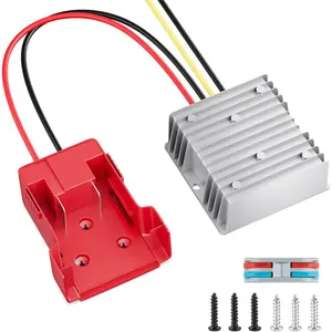 18V to 12V Step-Down Converter for Milwaukee M18  Adapter, DC 12V 20A 240W Buck Converter Regulator for Golf Carts, RC , , Lamps and DIY  HARD EDGEHARD EDGE