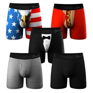 The Bread Winners | Shinesty Ball Hammock® Pouch Boxer Briefs with Fly 5 Pack