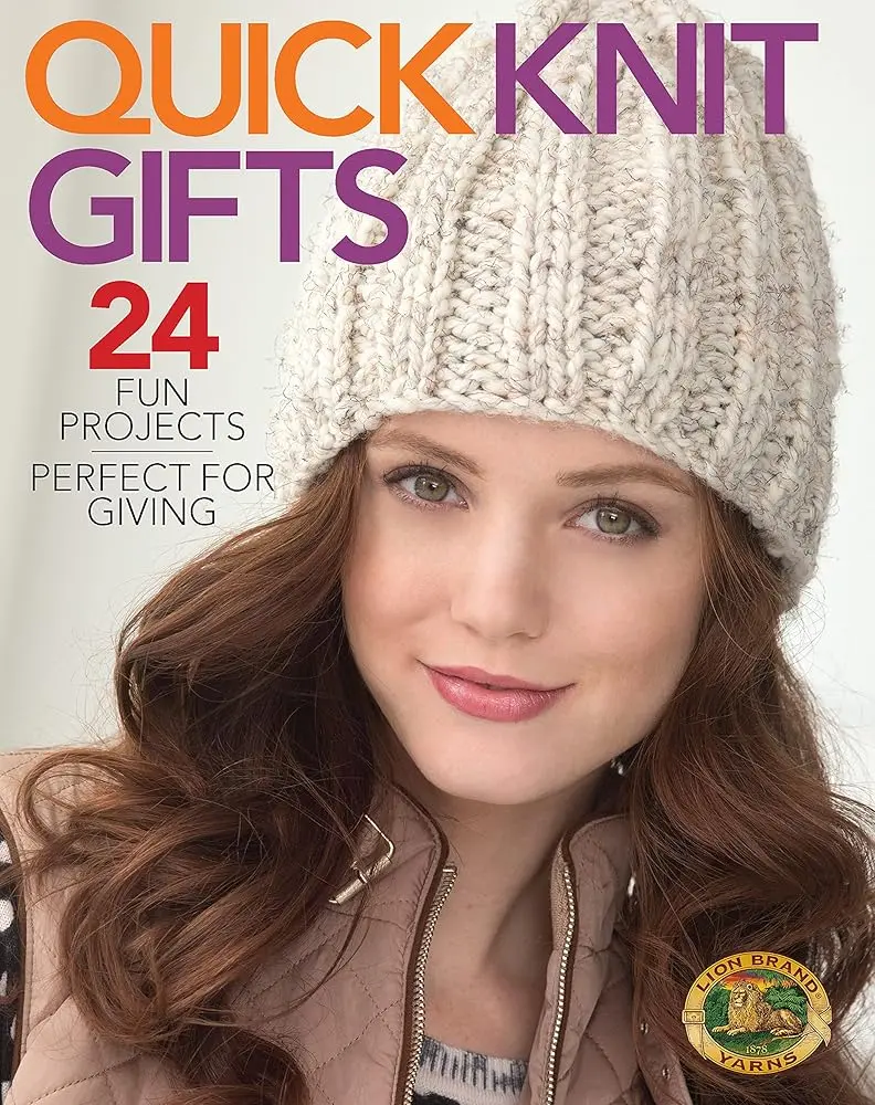Crafts & DIY Lifestyle Book: Quick Knit Gifts with 24 Fun Projects - Beautiful Cowls, Chunky Shawls, Cozy Mittens for Celebration, Perfect for Giving