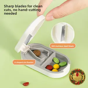 Pill Cutter for Cutting Multiple Pills,Adjustable Pill Cutter for Small and Micro Pills Healthcare