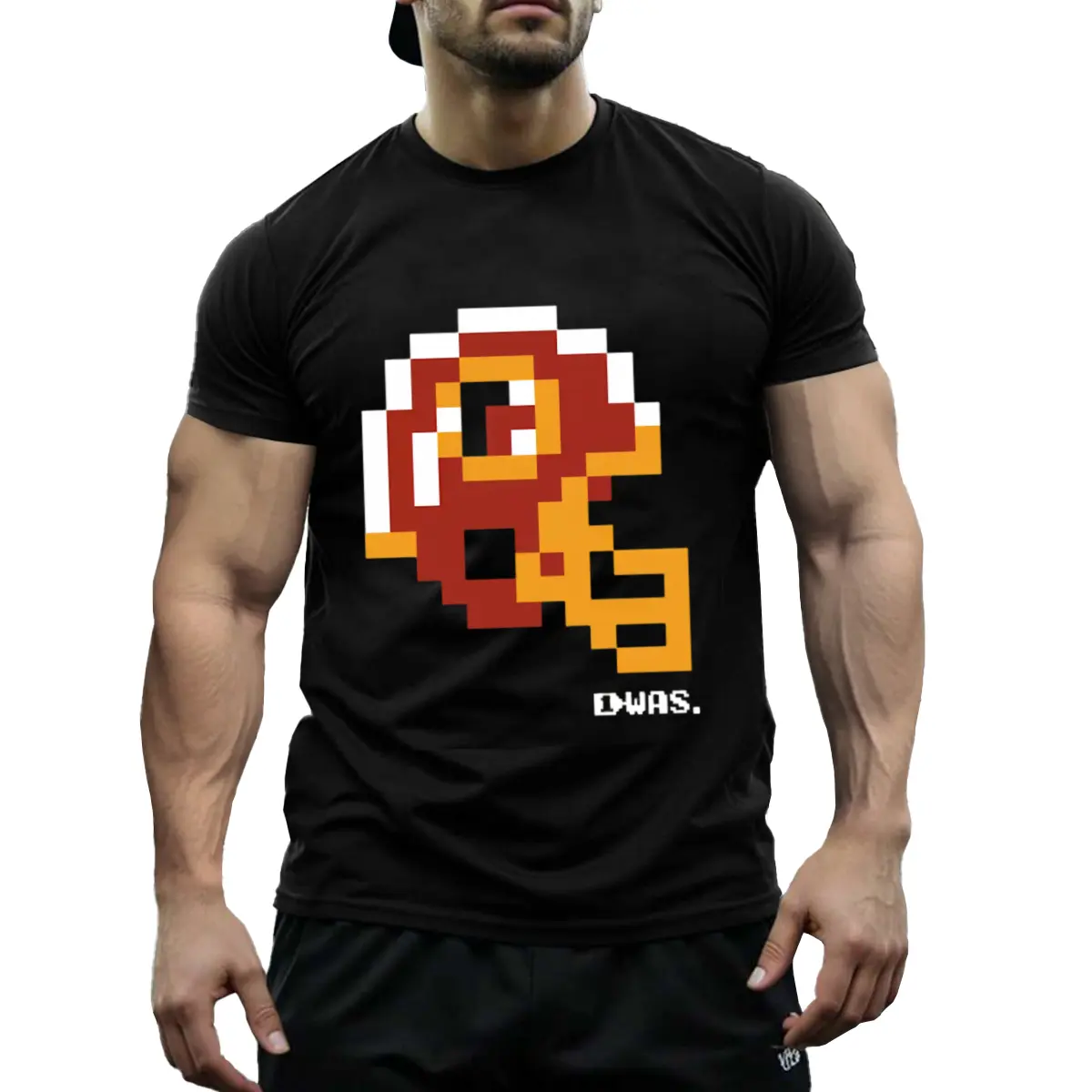Commanders Classic Tecmo Bowl Helmet Menswomens Unisxe Cotton T-Shirt