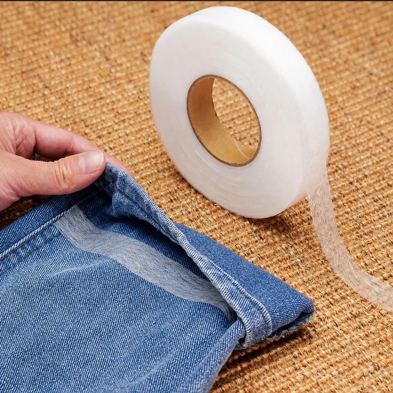 Sticky Fabric Tape, Diy Decorative Double-sided Tape, Hemming Tape for Clothes, Adhesive Cloth Tape